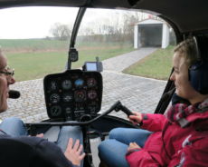 Hubschrauber selber fliegen - Cockpit R44